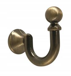 Imperia Deco Fém függönyelkötő rozetta 45 mm-es akasztóval, antik arany (HACZYK 45mm ZŁOTO ANTYK)