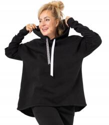 Agrafka Női pulóver hosszabb hátrésszel és húzózsinórral Veronica unisize (5902601706884)