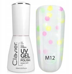 Clavier Luxury Multi Flavours hibrid körömlakk M12 Papita 10ml (5907565674446)