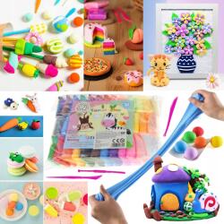 Nobo Kids Piankolina Gyurma Készlet, Modellező Gyurma, Polimer Gyurma, Hab Gyurma 36 darabos (7007492)