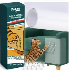 Fazoo Macska Kaparófa Védőfólia Öntapadós Ajtó Bútor Karcolásgátló (Ochraniacz Mebli Folia Ochronna na Kota)