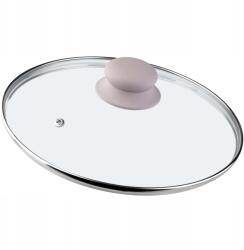 Kadax Üvegfedő 20 cm Serpenyő Fedő Univerzális Hőálló (K1930)