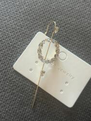  fülbevaló akasztókkal Ear Wrap Crawler hip hop ear L (Prettyia-19617252)