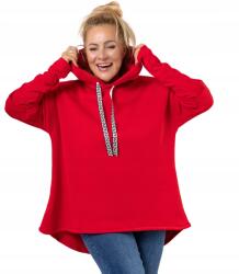 Agrafka Női pulóver hosszabb hátrésszel és húzózsinórral Veronica unisize (5902601706891)