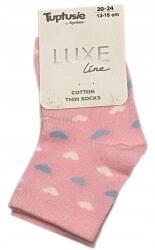  Gyerek zokni szívecskés rózsaszín 20-24