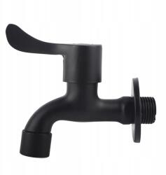  Rozsdamentes Acél Fali Csaptelep, Fekete (JY12567-02)