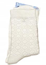  Lány zokni fehér áttört mintás 36-38