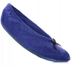  Kényelmes, könnyű, nagyméretű otthoni balerinacipők, női papucsok 42/43 méret (WBA 001 – NAVY – 42/43)