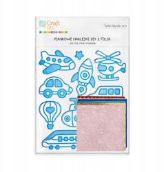 dpCraft Diy Habszivacs Matrica Fóliával Járművek 11DB (KSPI-433)