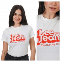Lee Női póló Lee Slim Logo Tee S (L44CEPRR)