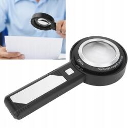  Olvasó Nagyító 8X 20X Nagyító Led Háttérvilágítás Töltés (1411210536511)