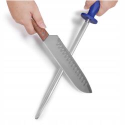  Késélező kemény acélból, Ajándéknak is, Kézi fenőkő élezéshez (Osełka ostrząca, Ostrzałka dwustronna, Musak)