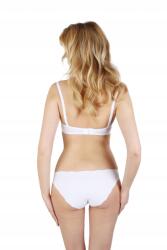 Hanna Style Lézeres szabású Bugyi Hanna Style 03-60 fehér M/L méret (5906197968923)