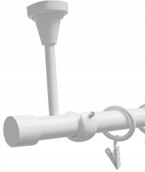 ESTAdeco Fehér Mennyezeti Függönysín 19mm Luna 160cm csendes (karnisz I SUFIT 19mm LUNA Biały Cichy)