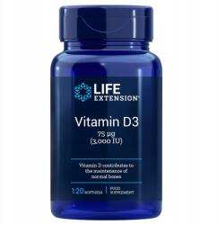 Life Extension Vitamin D3 3000 Iu Eu (120 Kapszula) (02010EU)