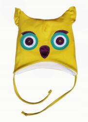 Pinokio Bagoly Csecsemő sapka sárga 62cm (1-1-093-040-062(1))