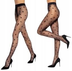 Gatta Mintás harisnya Gatta Arti 04 20 den fekete Nero 3-as méret