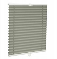 Sekey Pliszírozott Roló Szürke Redőny 80 x 120 CM (XSXS)