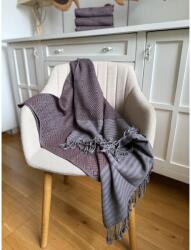 Hürrem's Bazaar Leyla hamam törölköző bordó - szélén csíkokkal