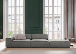 Micadoni Canapea modulara Jodie 3 locuri 262 cm cu lounge tapiterie catifea (MH130) Canapea