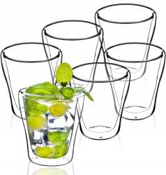 Kadax Termikus Italos Poharak 250ml 6 db-os Pohár Szett (K1691)