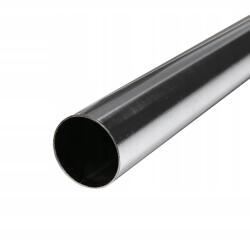 ESTAdeco Fém Rúdcső függönykarnishoz nikkel színű fi 19 mm 180 cm (rura karnisza fi19mm NIKIEL 180 CM)