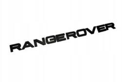 Land Rover Range Rover logó - Embléma Felirat Fekete matt, Eredeti Stílus
