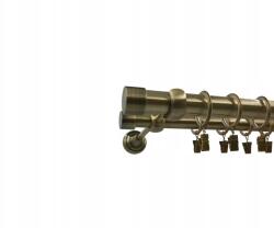 ESTAdeco Függönyrúd Dupla 25+19mm Antik Arany 160 Luna (karnisz II fi25+19 Złoto Antyk LUNA)