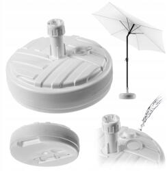 Kadax Napernyő Alap Kerti Napernyő Állvány Kerek 39cm Súlyzó Fehér (K10276)