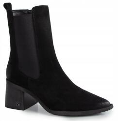 CheBello 4755 Bakancs Velúr Bőr Fekete 37 (4755-034-000-PSK-S365 Czarny)