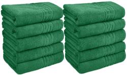 Ralex Pucioasa Pachet 10 prosoape baie 50x90 cm Bumbac 100%, Greek Border 500 grame/mp, Verde Deschis Prosop