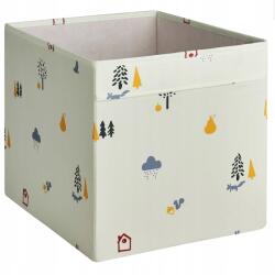 IKEA Regnbroms játékdoboz Kallax könyvespolchoz erdei állatok (00555354)