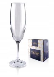 Mondex 6 db-os 220 ml-es pezsgős pohár szett Bohemia kr (8593410000415)