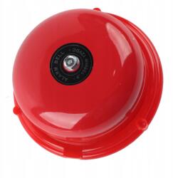 Vezetékes Iskolai Csengő Riasztó 100DB 12V 100MM Piros (AF04476-02)