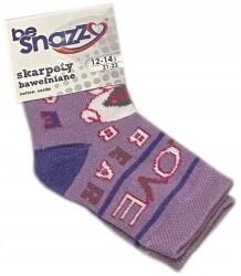  Lány zokni lila macival 30-32-es