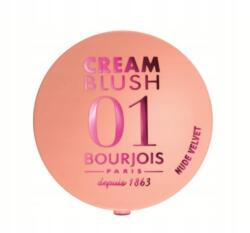 Bourjois Cream Blush krémes arcpirosító 01 Nude Velvet 2, 5g (3052503750118)