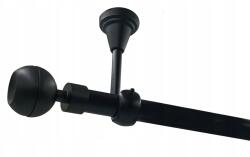 ESTAdeco Függönysín Mennyezetre Fekete 19 mm Optic 180 cm solo (karnisz I SUFIT 19mm OPTIC Czarny solo)