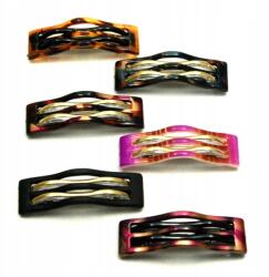  Csatok /hajformák színes 6 db (0233-500)