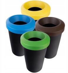 Kadax Hulladékgyűjtő Kosár Szelektív Hulladékgyűjtő Vödör Szemetes 4db (K9805)