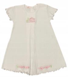 Sofija Pillangós lány ruha fehér 86cm (SOF/SUK/MOT/BIA/86)