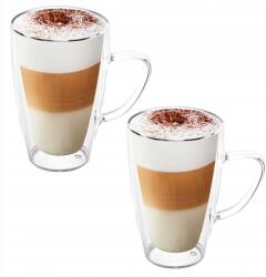 Tadar 2 darabos dupla falú boroszilikát üveg pohár szett (413558)