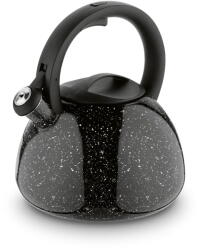 Konighoffer Indukciós teáskanna, hagyományos rozsdamentes acélból, fekete, 2, 7 literes (5903313405720)