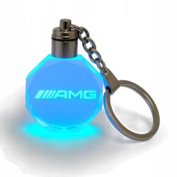 AMG Stílusos Amg Led kulcstartó, 7 színben, megvilágított Ideális ajándék