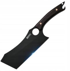 Bestselection Konyhai Tasak Kés Hús Zöldség Vágására Éles Masszív Univerzális Aprításhoz Szeleteléshez (Czarny Tasak, Ostry do Warzyw Mięsa, BW-02)