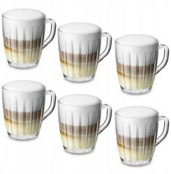 Tadar 6 db-os kávés és teás pohár szett 250 ml (5903313424158)