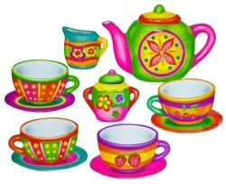 Nobo Kids Tea-, kávé-, csésze-festő készlet, díszítéshez, barkácsoláshoz (CH-175140)