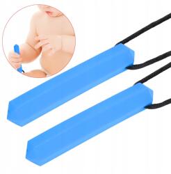  Terápiás Rágóka Gyerekeknek, Nyaklánc, Anti-stressz, 2 Db (EGDWI1274)