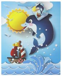 W&K Függőleges Ajándék Dísztasak 26x12, 5x32 cm