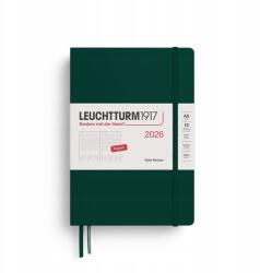 Leuchtturm1917 Naptár Leuchtturm1917 napi A5 Forest Green 2026 (372776)
