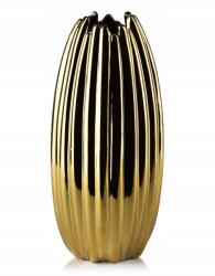Mondex Dekorációs váza arany Rory nappaliba 29 cm (HTTS7620)